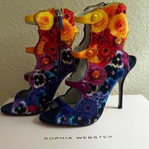 Sophia Webster Bloomsbury Sandal Bootie size EU37.5/US7.5